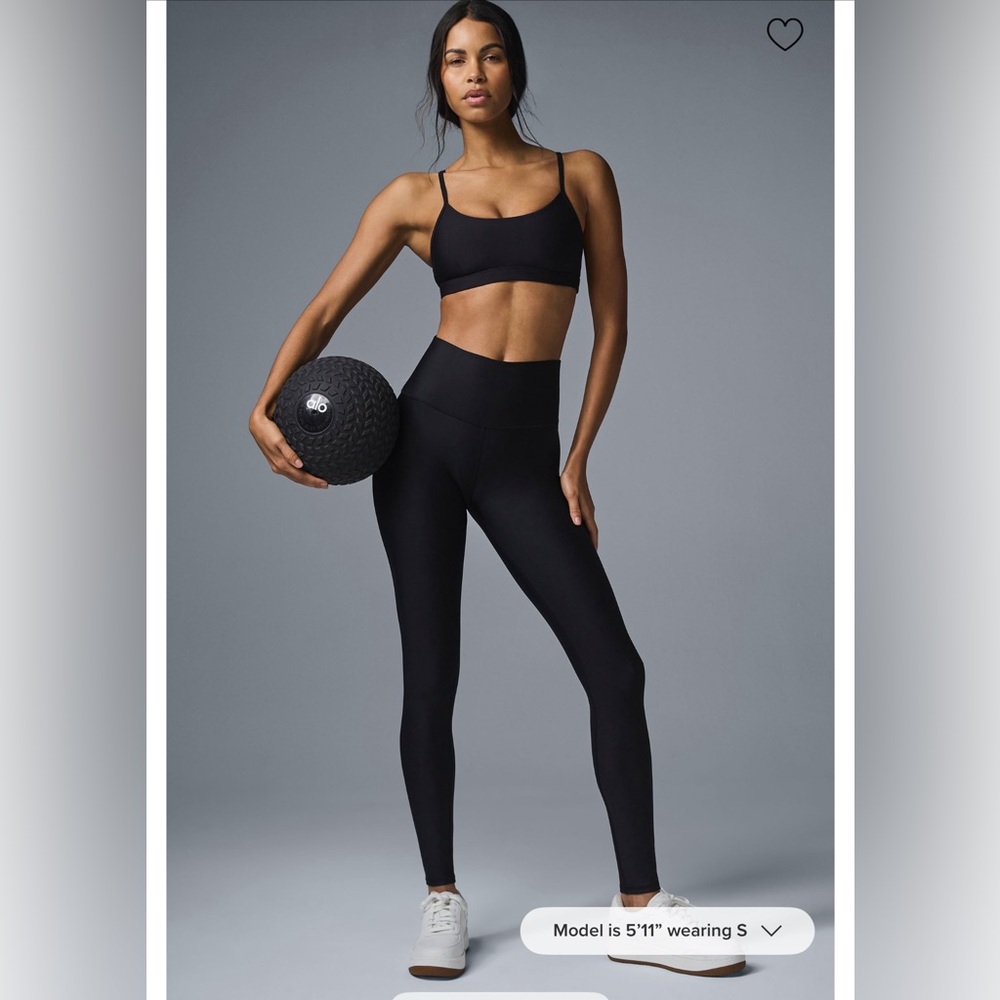 ALO Yoga 7/8 high waist airlift legging black size XS